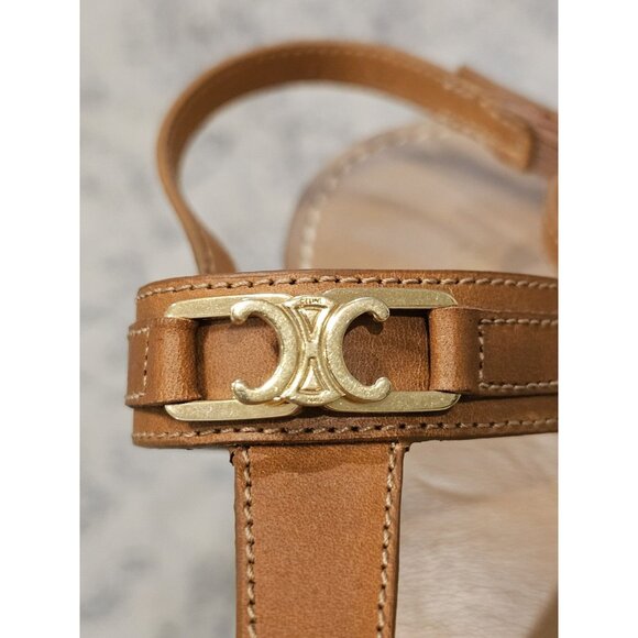 Authentic Celine Sandals Size 39 - Picture 1 of 5